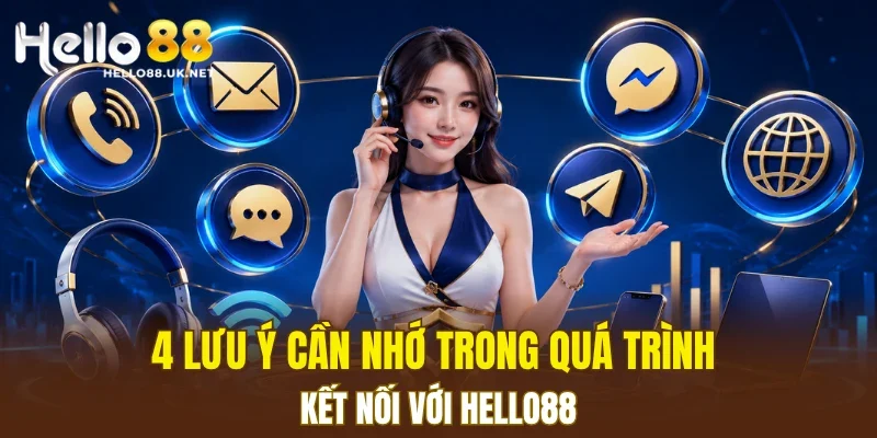4 lưu ý cần nhớ trong quá trình kết nối với HELLO88