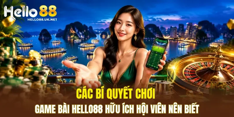 Các bí quyết chơi Game Bài HELLO88 hữu ích hội viên nên biết