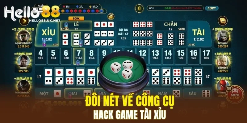 Đôi nét về công cụ hack game tài xỉu