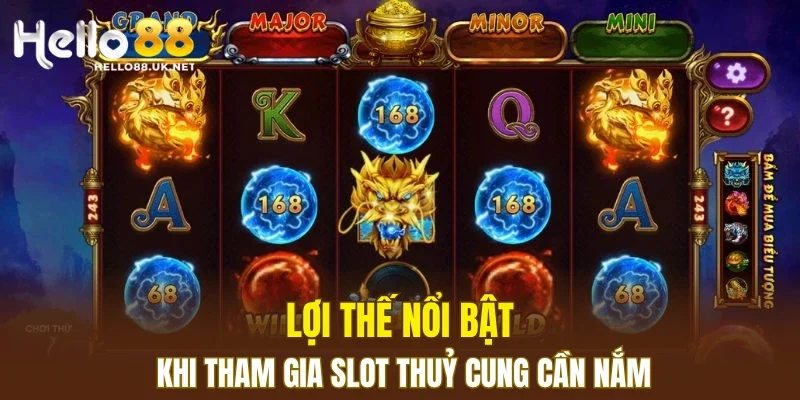 Lợi thế nổi bật khi tham gia slot thuỷ cung cần nắm
