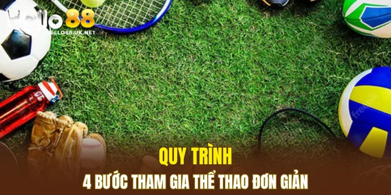 Quy trình 4 bước tham gia thể thao đơn giản