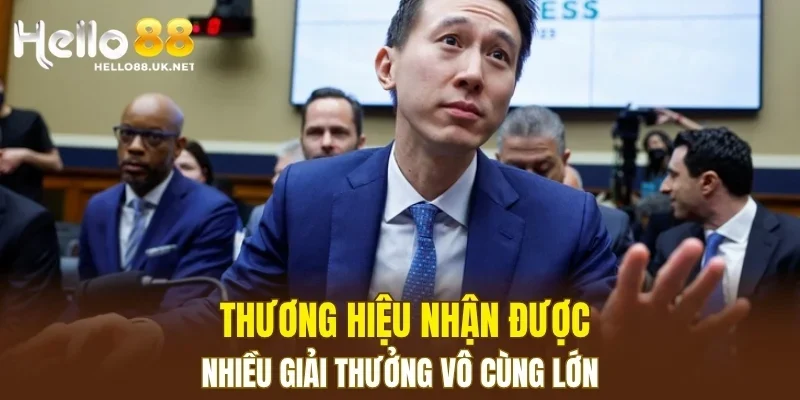 Thương hiệu nhận được nhiều giải thưởng vô cùng lớn